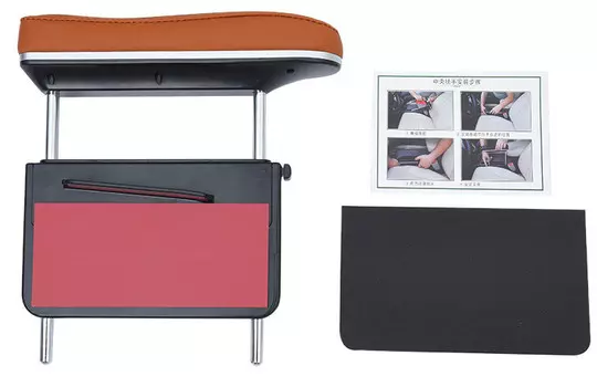 Дополнительный подлокотник (бежевый, коричневый) для Jeep Сherokee 2015 -