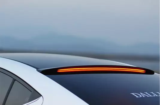 Дополнительный стоп-сигнал (спойлер) на заднее стекло KRN для Hyundai Elantra 2019 -