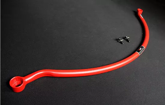 Дуговая распорка кузова (красный) для Санта Фе 4 (Hyundai Santa Fe 2018 - 2019)