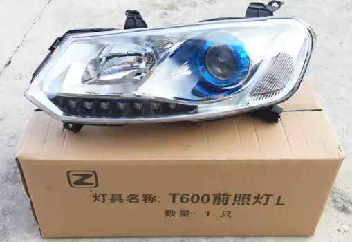 Фара передняя (ксенон) для Zotye T600