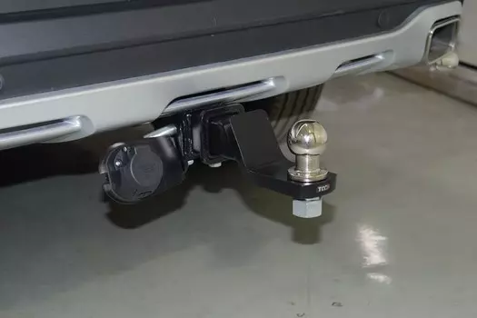 Фаркоп оцинкованный (шар типа E, нержавеющая сталь) Компания ТСС TCU00171N для CHERYEXEED TXL 2020-