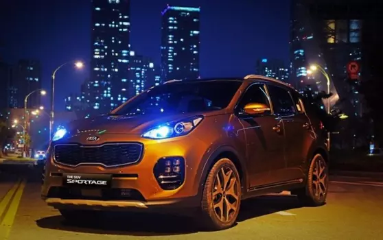 Фары головного света ксенон LED Hyundai / KIA для KIA Sportage IV 2016 -