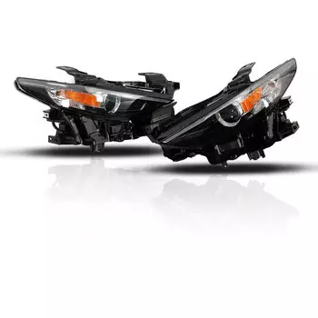 Фары передние Wellshape WS-14462-BK для Mazda 3 series (4G) BP 2019 -