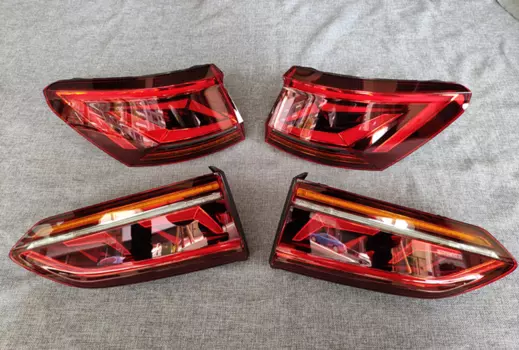 Фонари задние светодиодные комплект для Volkswagen Touareg 2018, 2019