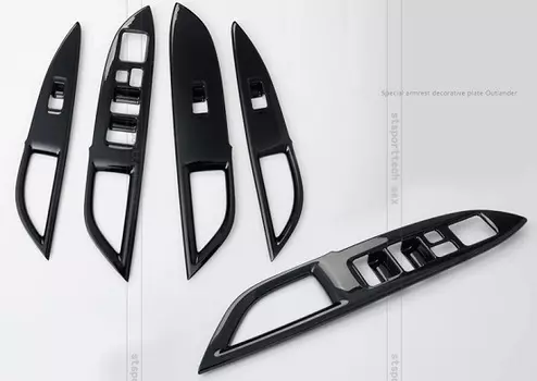 Глянцевые накладки на дверные подлокотники