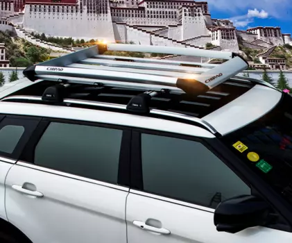 Грузовая багажная корзина ( cерая )