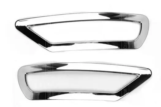 Хром накладки на катафоты для Citroen C4 Седан 2013 - 2016