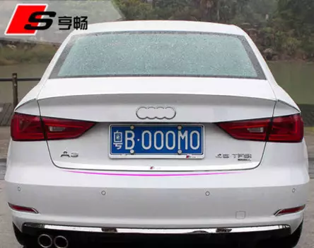Хромированная накладка на багажную дверь для AUDI A3 2016 -