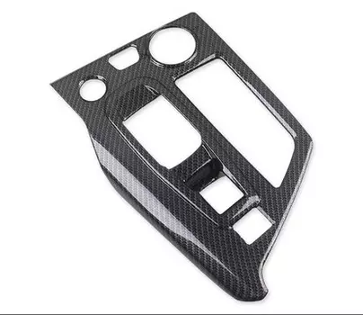 Хромированная накладка на КПП версия GT (карбон) для Peugeot 3008 2017-