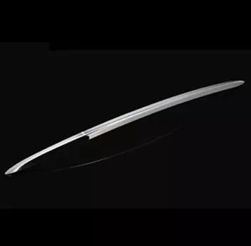 Хромированная накладка на низ заднего бампера для Mazda CX-5 (2011 - 2015)