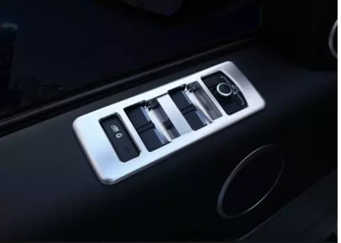 Хромированная накладка на пульт управления окнами для Range Rover 2014 -