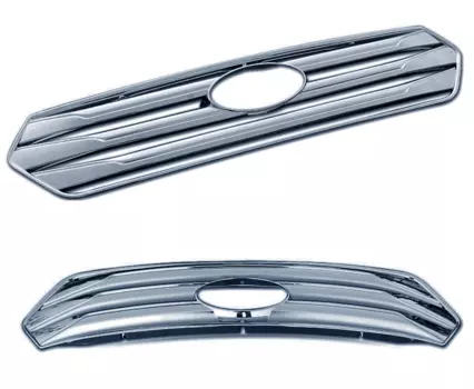 Хромированная накладка на радиаторную решетку для Hyundai Creta (Крета) 2016 -