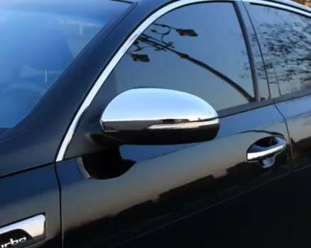 Хромированные накладки на боковые зеркала для KIA Optima 2016 -