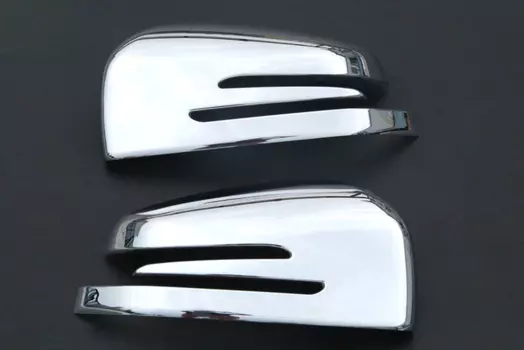 Хромированные накладки на боковые зеркала для Mersedes GLE