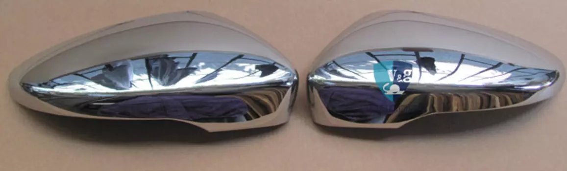 Хромированные накладки на боковые зеркала для PASSAT