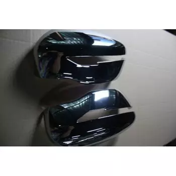 Хромированные накладки на боковые зеркала OMSA для Nissan X-Trail T32 2014 -