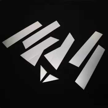 Хромированные накладки на дверные стойки для Mazda CX-5 2017 -