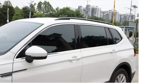 Хромированные накладки на окна для Volkswagen Tiguan 2017-