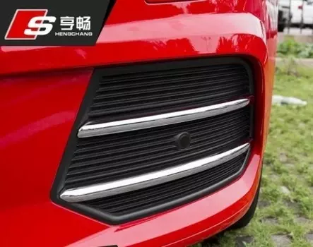 Хромированные накладки на противотуманные фары для AUDI Q3 2016 -