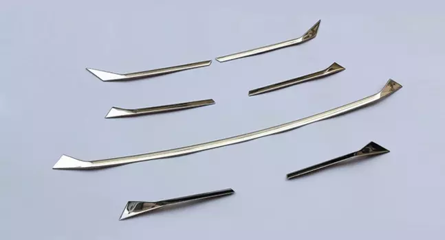 Хромированные накладки на радиаторную решетку для Lexus NX 2015 г.в по н.в.