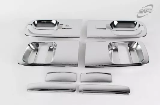 Хромированные накладки на ручки дверей для Hyundai H1 Starex 2007 - 2017