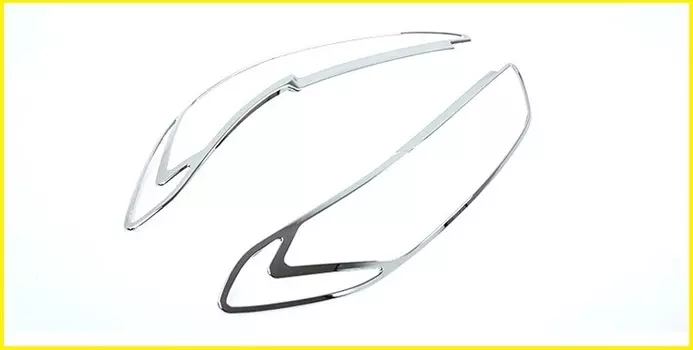 Хромированные окантовки фар для Ford Mondeo ( 2014 - по н.в. )