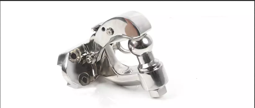 Хромированный фаркоп( крюк) для Nissan Patrol 2014 -