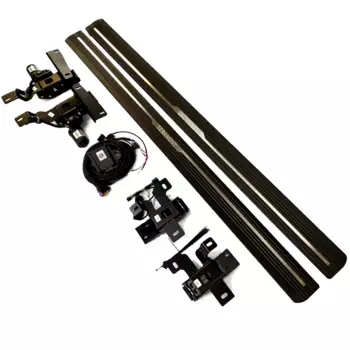 Электрические подножки, пороги, с подсветкой LED для Haval F7 (Хавал Ф7) 2018 +