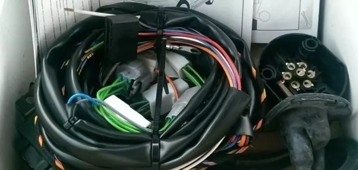 Электрика к фаркопу (7 контактов) 756834 для Volkswagen Tiguan 2017-