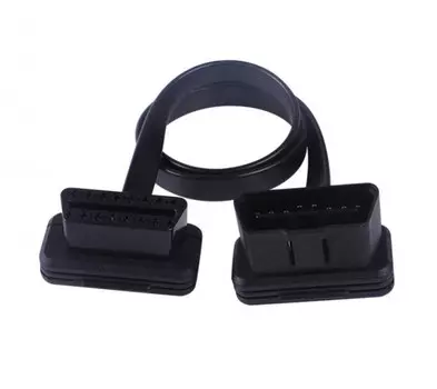 Кабель ELM327 OBD2 Extension Cable 100 см черный