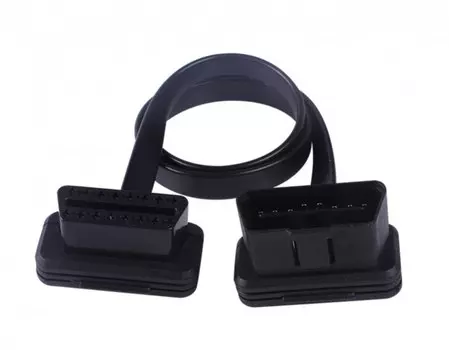 Кабель ELM327 OBD2 Extension Cable 60 см черный