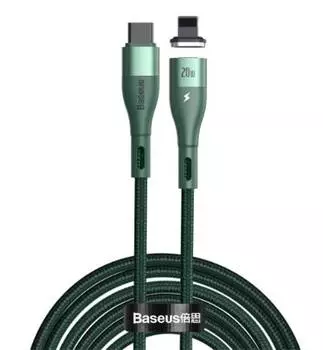 Кабель магнитный, зеленый Baseus BASE00130
