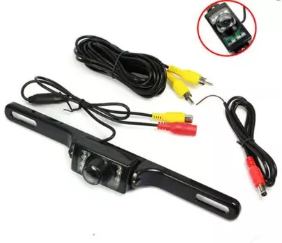 Камера заднего вида с LED-подсветкой (7 светодиодов) Baoan PZ413