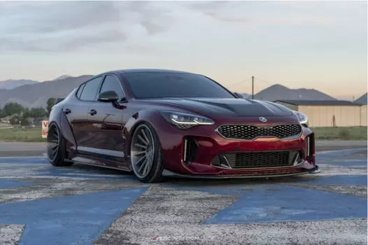 Капот (стеклопластик) ARK Performance для KIA Stinger 2018 -