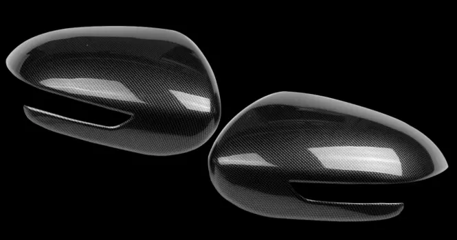 Карбоновые накладки на боковые зеркала kumansi для KIA Sportage IV 2016 -