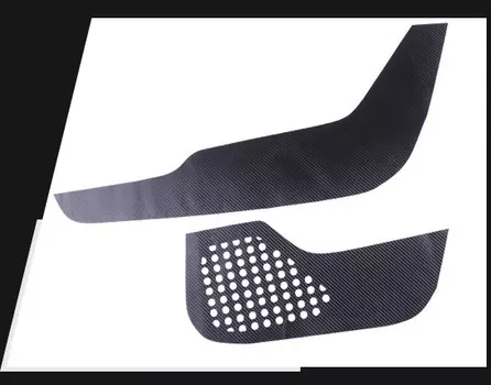 Карбоновые наклейки на внутреннюю поверхность дверей Mazda CX-5 2017 -