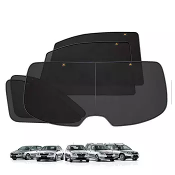 Каркасные автошторки на встроенных магнитах, комплект по кругу Kertex Renault Duster 2009 -