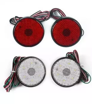 Катафоты задние c диодной подсветкой для Mitsubishi ASX 2012-2016