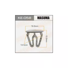 Клипса автомобильная (автокрепеж), уп. 50 шт. Masuma KE-058
