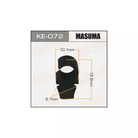 Клипса автомобильная (автокрепеж), уп. 50 шт. Masuma KE-072