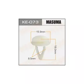 Клипса автомобильная (автокрепеж), уп. 50 шт. Masuma KE-073