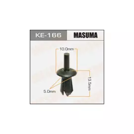 Клипса автомобильная (автокрепеж), 1 шт., Masuma KE-166