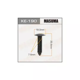 Клипса автомобильная (автокрепеж), 1 шт., Masuma KE-190