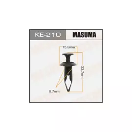 Клипса автомобильная (автокрепеж), 1 шт., Masuma KE-210