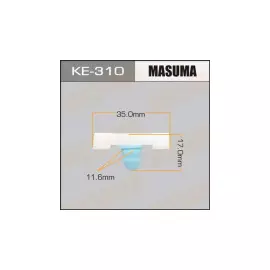 Клипса автомобильная (автокрепеж), 1 шт., Masuma KE-310
