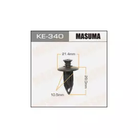 Клипса автомобильная (автокрепеж), 1 шт., Masuma KE-340