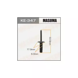 Клипса автомобильная (автокрепеж), 1 шт., Masuma KE-347