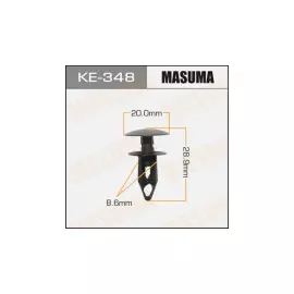 Клипса автомобильная (автокрепеж), 1 шт., Masuma KE-348