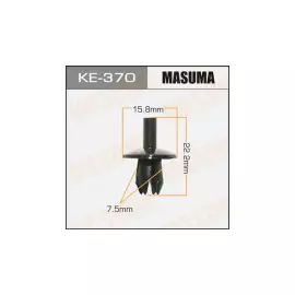 Клипса автомобильная (автокрепеж), 1 шт., Masuma KE-370