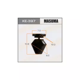 Клипса автомобильная (автокрепеж), 1 шт., Masuma KE-397